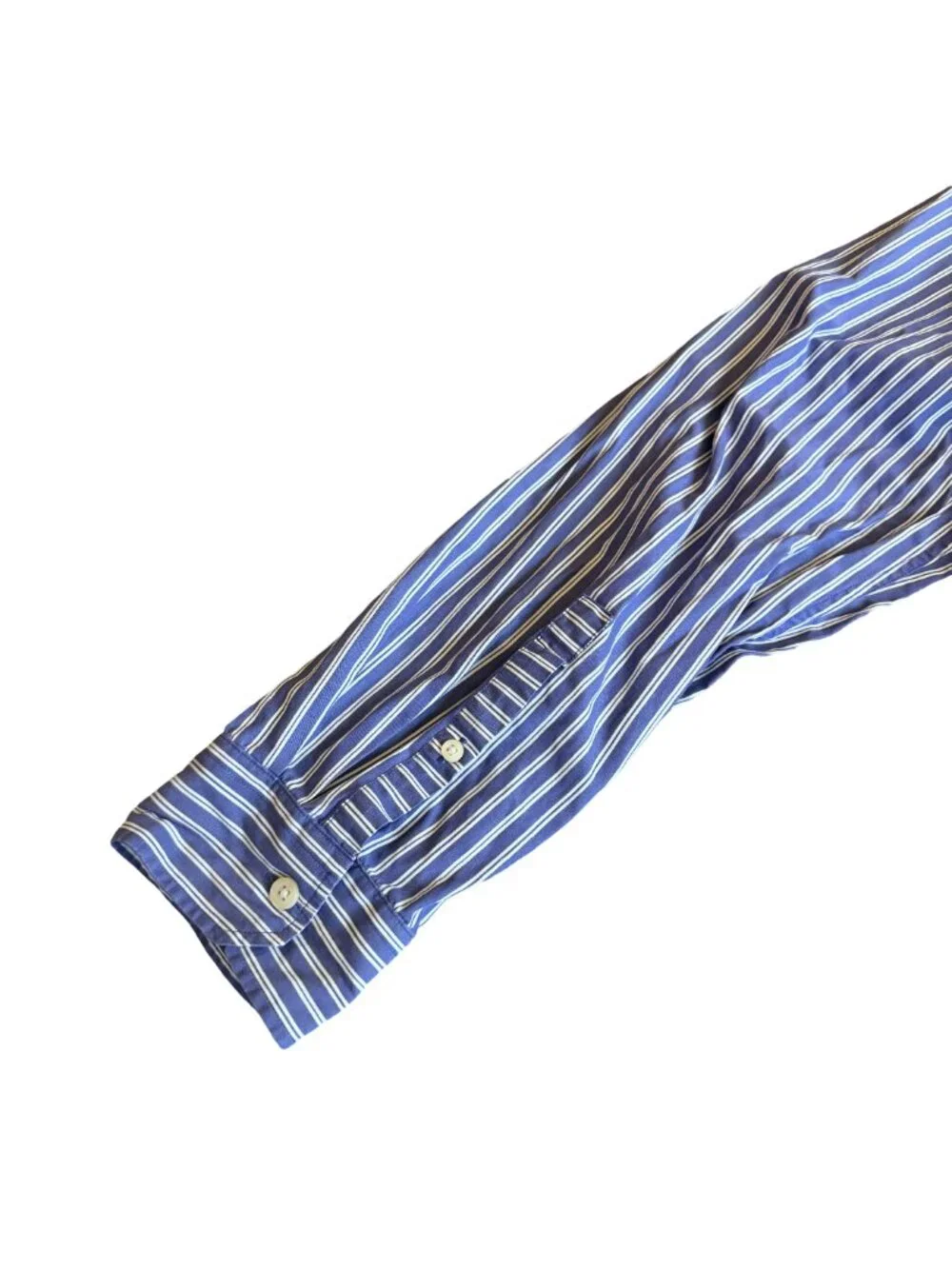 Pink Thomas Pink Purple White Stripe Dress Shirt Long Sleeve Casual Work Large